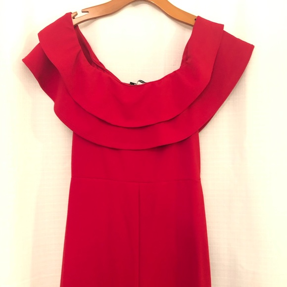 Red Jumpsuit - Picture 4 of 6